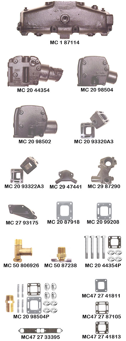 Mercruiser V8 Models 898R, 228R & 260R