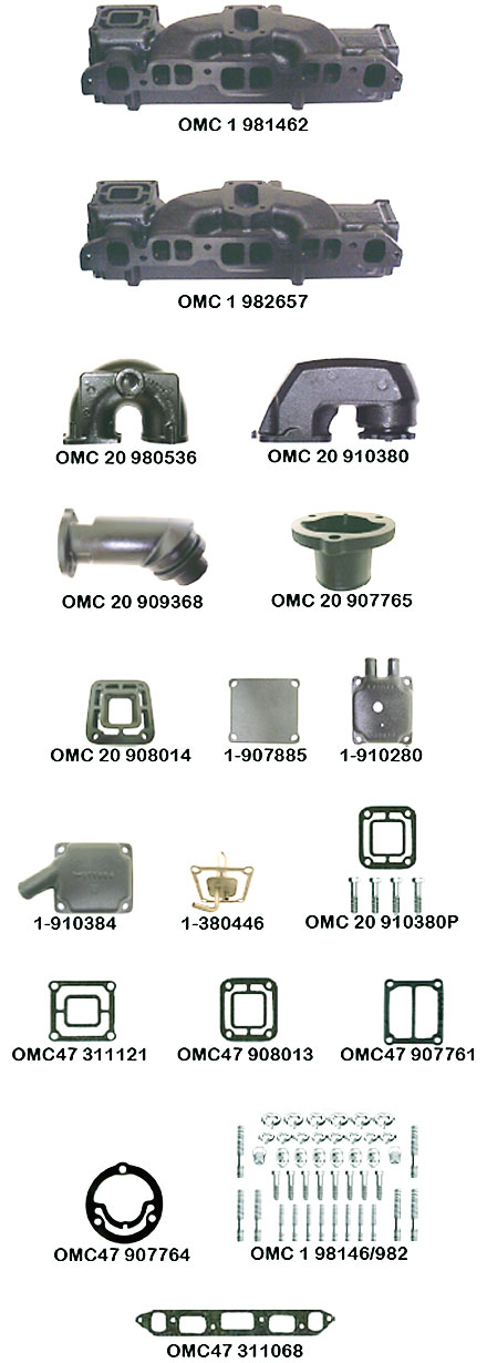 OMC 4-Cylinder 153 C.I.D. 120 H.P. 2.5L