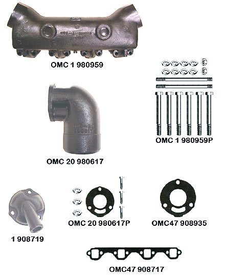 OMC (Ford) V8-302 & 351 C.I.D.