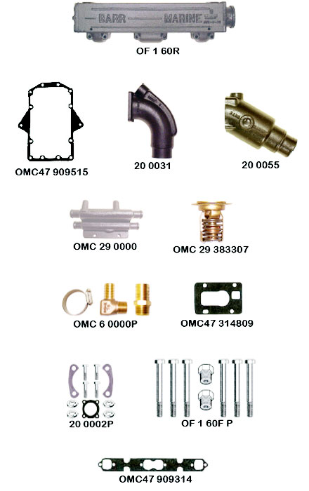 OMC V8-283, 305, 307 & 350 C.I.D.