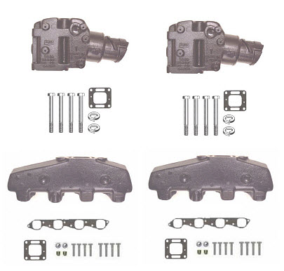 MerCruiser 7.4 & 8.2 V8 Manifold & Riser Kit V8