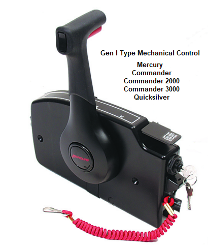 Force Outboard Standard Control Cable 