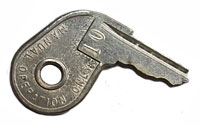 73 Series Pistol Grip Ignition Keys: Engine Model Year 1973–1976