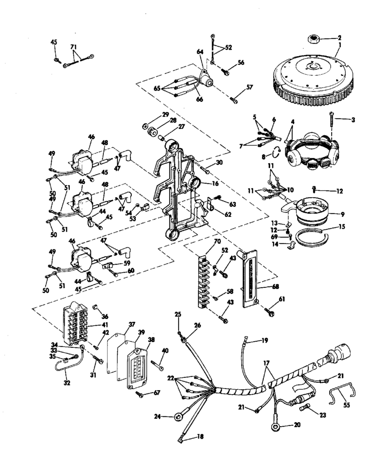 Evinrude 65 Hp Outboard Motor - Wallpaperall crestliner wiring diagram 