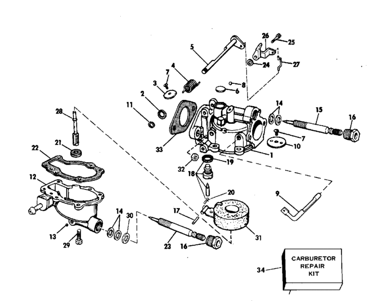 evinrude carburetor parts for 1975 4hp 4536a outboard motor Evinrude 15 HP Outboard reference numbers in this diagram can be found in a light blue row below \u2014 scroll down to order each product listed is an oem or aftermarket equivalent