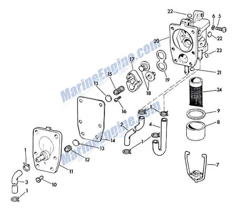 New Oem Johnson Evinrude Omc 0304094 Outboard Fuel Pump Diaphragm Spring Support Parts Accessories Boat Parts Jeannedarc Sainteagnes Fr