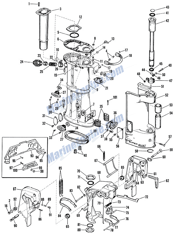 Mercury Lower Unit Wiring Diagram
