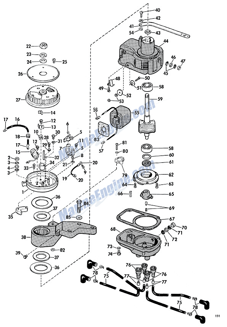 1966 mercury 9 8 outboard parts diagram u2022 wiring diagram Yamaha 150 Outboard Wiring Diagram 381423 MAGNETO AND DISTRIBUTOR GROUP