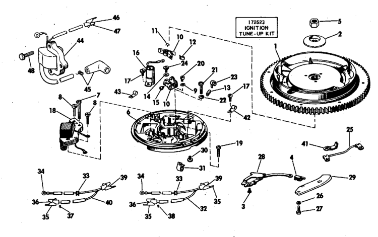 1973 Evinrude 25 Hp Wiring Diagram - Wiring Diagram Schemas