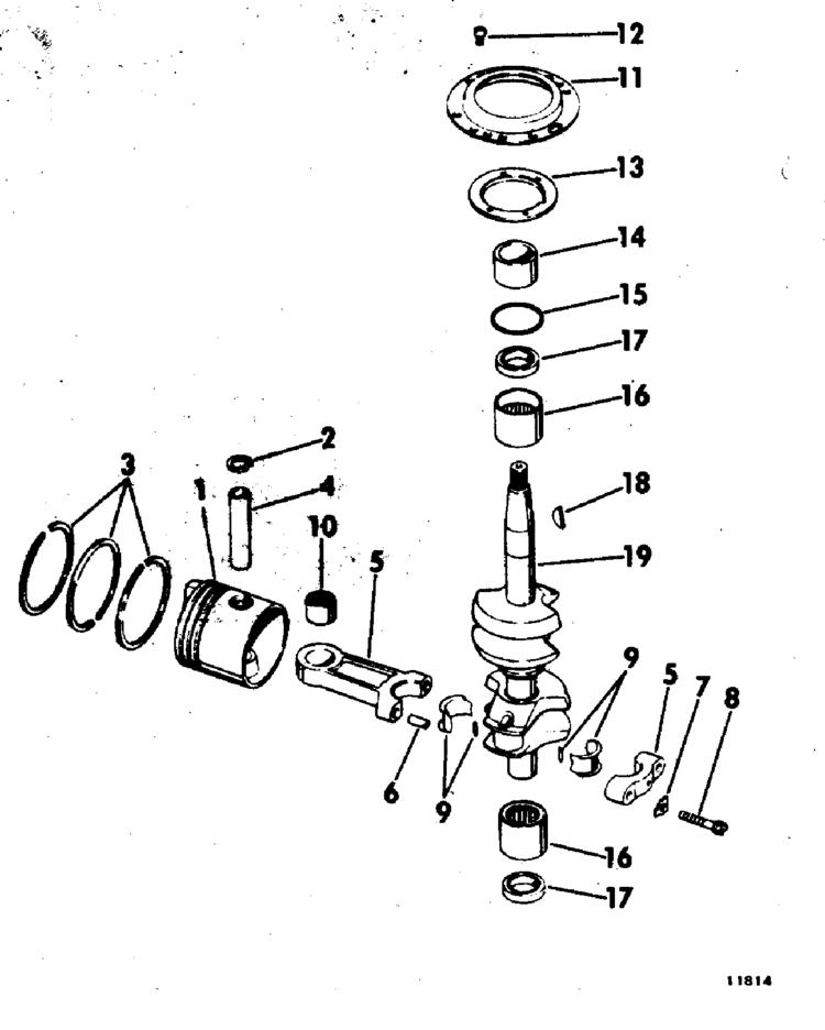 Parts & Accessories Outboard Engines & Components Boat Parts Johnson