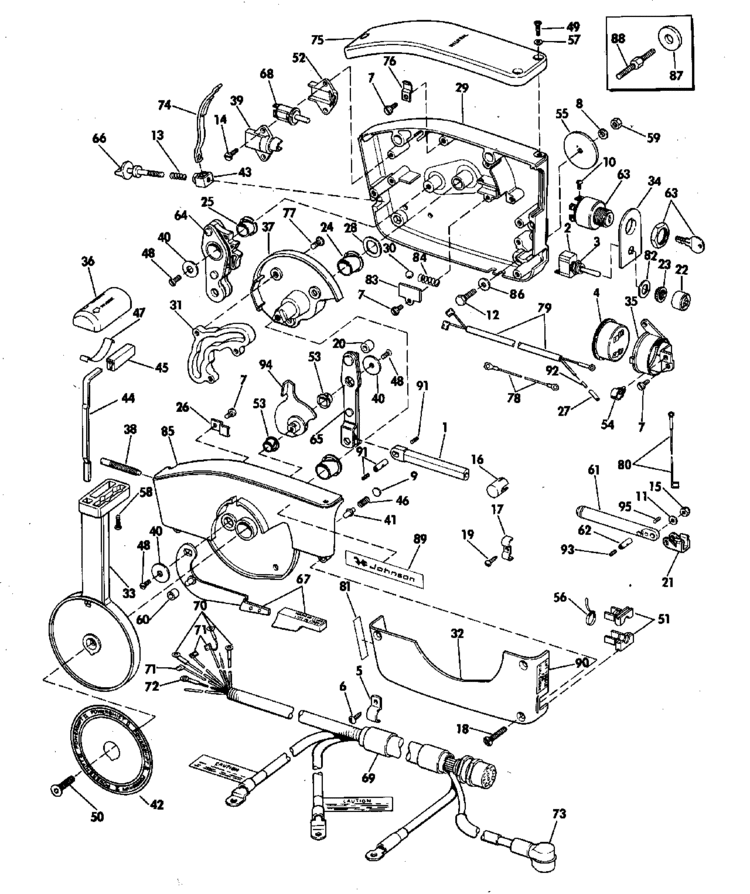 Johnson Outboard Parts Diagram Johnson Outboard Parts Diagram