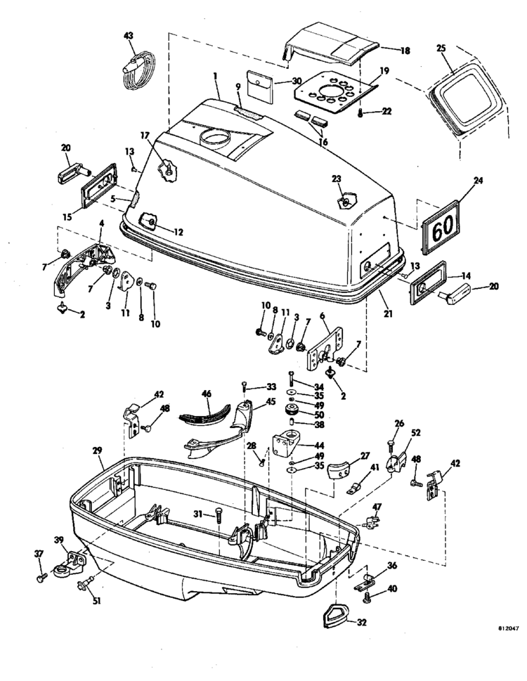 Johnson Motor Cover