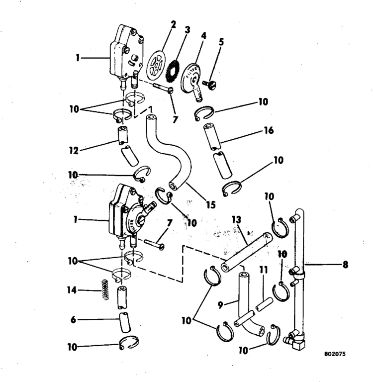 Evinrude Fuel Pump Diagram Hanenhuusholli