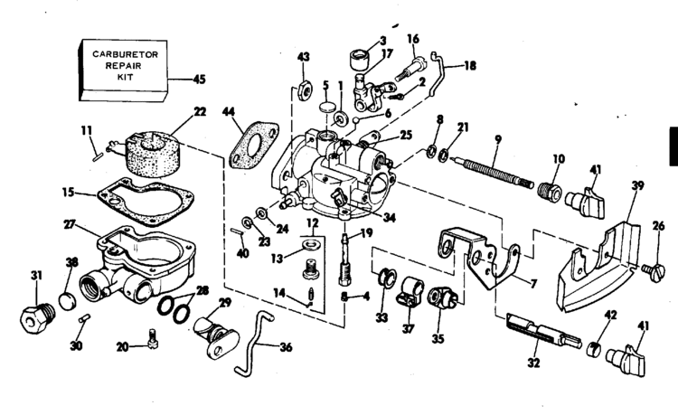 evinrude carburetor parts for 1983 4hp e4brhlcta outboard motor Evinrude 15 HP Outboard reference numbers in this diagram can be found in a light blue row below \u2014 scroll down to order each product listed is an oem or aftermarket equivalent