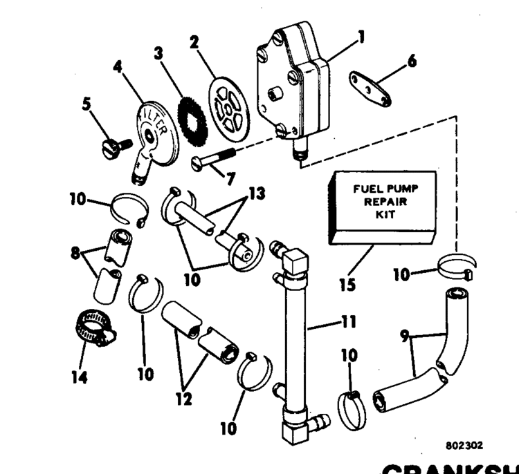 Johnson Outboard Fuel Pump Diagram - General Wiring Diagram