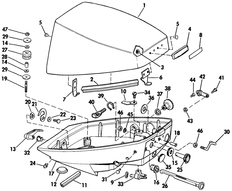 Details about   439292 OMC Evinrude Johnson 9.9-15 HP 4-Stroke Outboard Parts Catalog 1998
