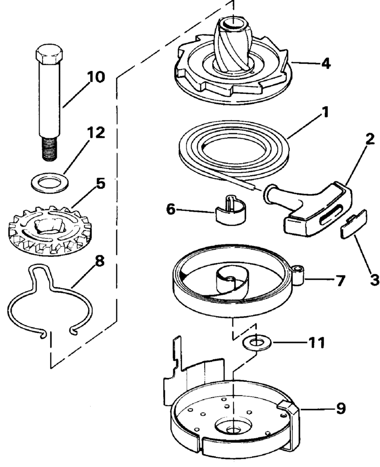 15 hp evinrude parts diagram johnson rewind starter parts for 1988 15hp j15rlccs 15 hp evinrude parts diagram johnson rewind starter parts for 1988 15hp j15rlccs
