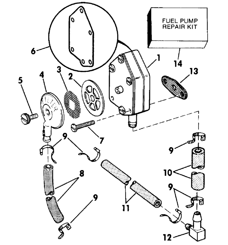 Mercury Outboard Fuel Filter Chart