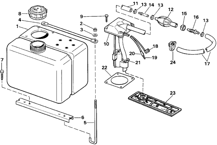 Wiring Diagram For 1989 Evinrude 100hp - Complete Wiring Schemas