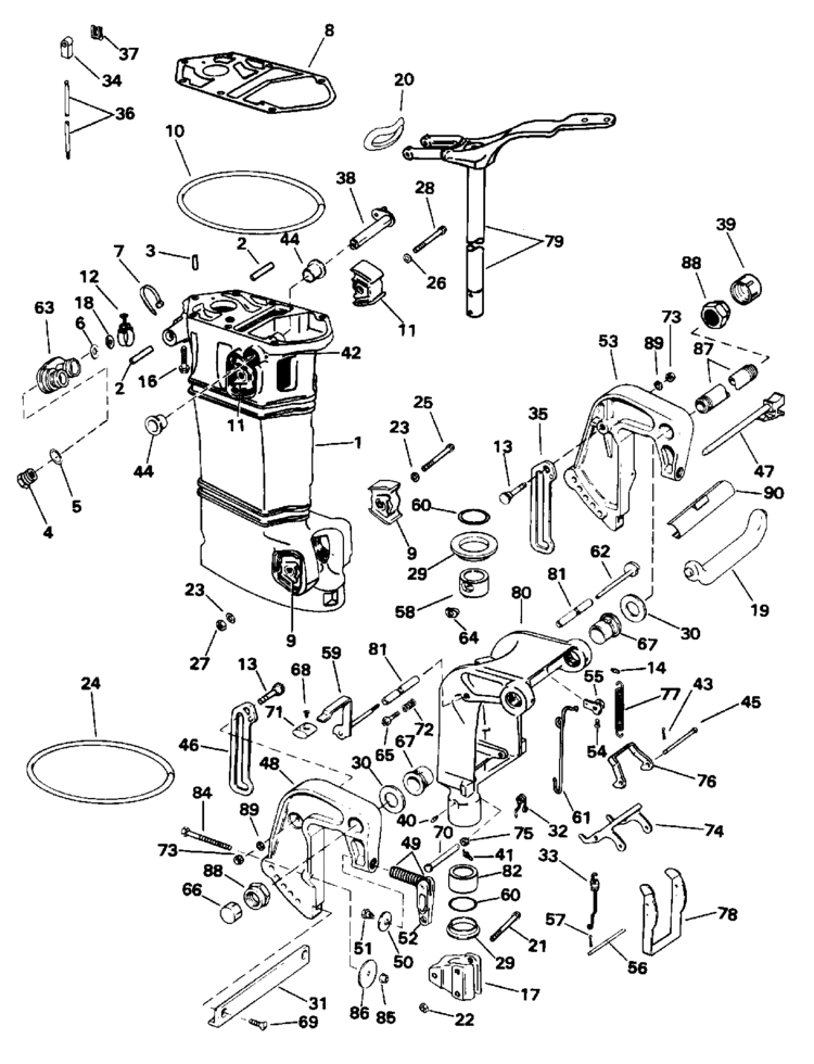 Engine section