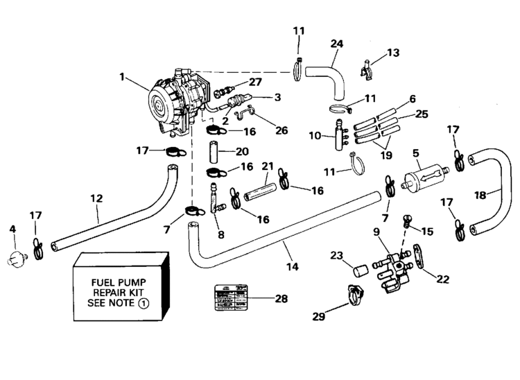 30 Johnson Outboard Fuel Pump Diagram - Wiring Database 2020