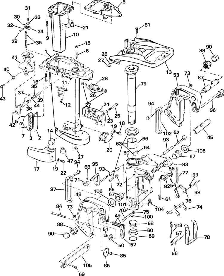 Johnson Outboard Motor Parts List Reviewmotors.co