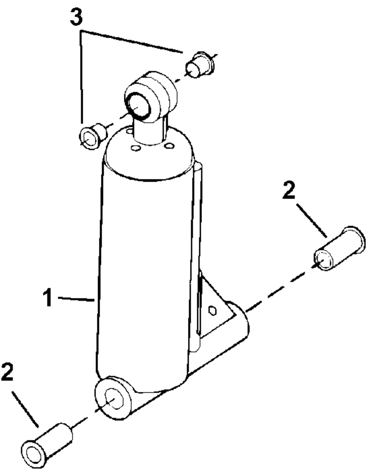 Johnson Tilt Assist Cylinder Parts For 2005 40hp J40rlsoc Outboard Motor