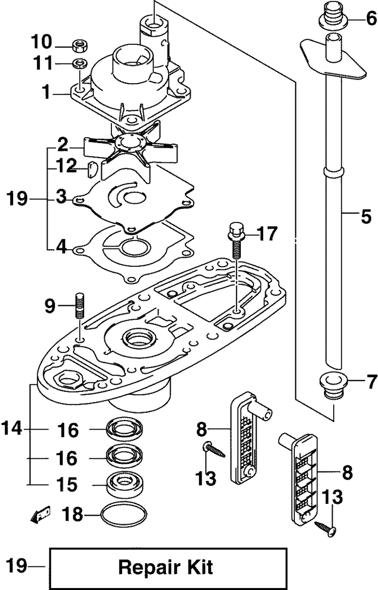 Outboard Diagram Motor Evinrude Of 2007 Electrical Work Wiring. Johnson Water Pump Parts For 2007