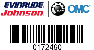Evinrude Johnson OMC 0172490 - SS Sd Prop 14X13