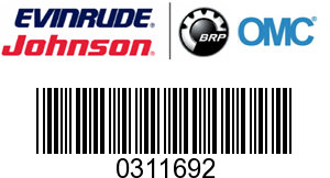 Evinrude Johnson OMC 0311692 - Primary Lead Wire, NLA
