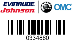 Evinrude Johnson OMC 0334860 - Throttle Connector - RE Models Only (334860)