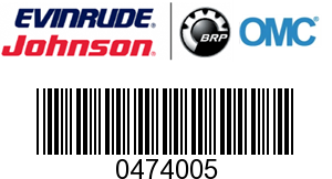 Evinrude Johnson OMC Evinrude Johnson OMC OMC0474005
0474005