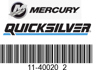 Mercury Quicksilver 11-40020  2 - NUT