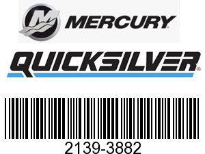 Mercury Quicksilver 2139-3882 - BOTTOM COWL,NLA