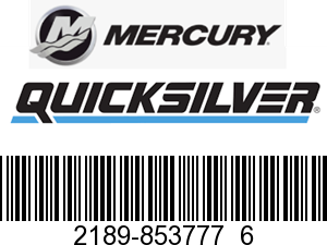 Mercury Quicksilver 2189-853777  6 - BOTTOM COWL    
   - Replaced by
2189-853777A 1
