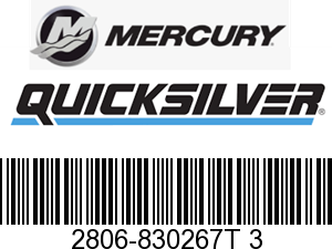 Mercury Quicksilver 2806-830267T 3 - Cylinder Block,NLA