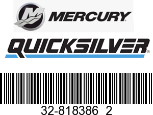 Mercury Quicksilver 32-818386  2 - Fuel Line