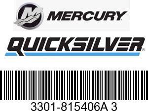 Mercury Quicksilver 3301-815406A 3 - Carburetor