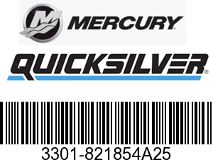 Mercury Quicksilver 3301-821854A25 - ORD3301-821854T, NLA