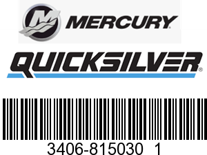 Mercury Quicksilver 3406-815030  1 - Clamp Bracket - Gray