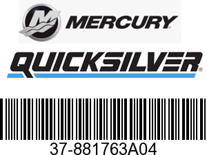 Mercury Quicksilver 37-881763A04 - Decal Set