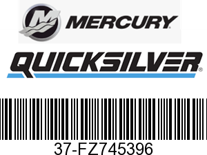 Mercury Quicksilver 37-FZ745396 - DECAL - Starboard,NLA
