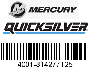 Mercury Quicksilver 4001-814277T25 - COWL ASSY-TOP-WH,NLA