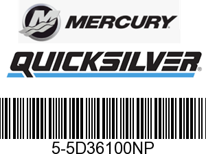 Mercury Quicksilver 5-5D36100NP - 55D36100PP
