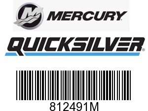 Mercury Quicksilver 812491M - CRANK            
 - Replaced by -827192M