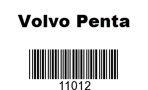 Volvo Penta 11012 - Bearing, Volvo