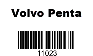 Volvo Penta 11023 - Bearing, Volvo
