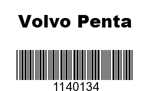 Volvo Penta 1140134 - CONTROL Cable,