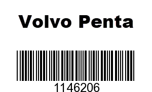 Volvo Penta 1146206 - Engine, Volvo