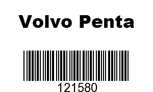 Volvo Penta 121580 - CLAMP,